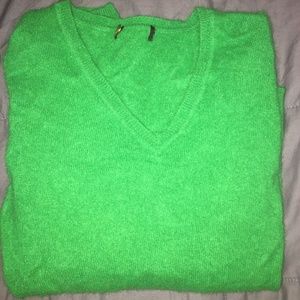 Green Cashmere Sweater